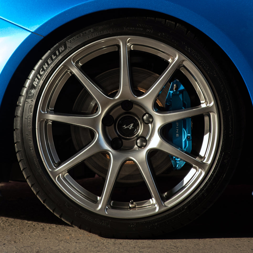 LIFE110: Atelier colour system for Alpine A110 Cup Evo Corse Wheels